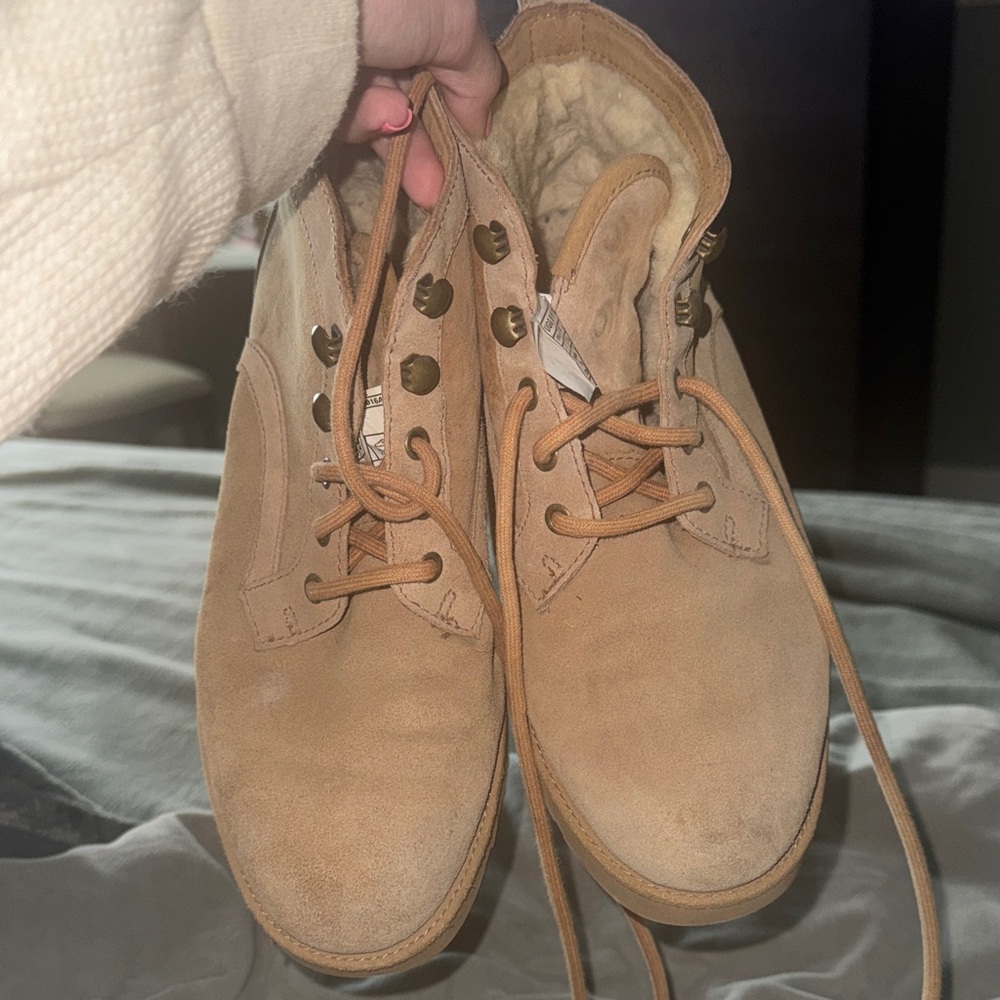 UGG Women's Tan Suede Boots